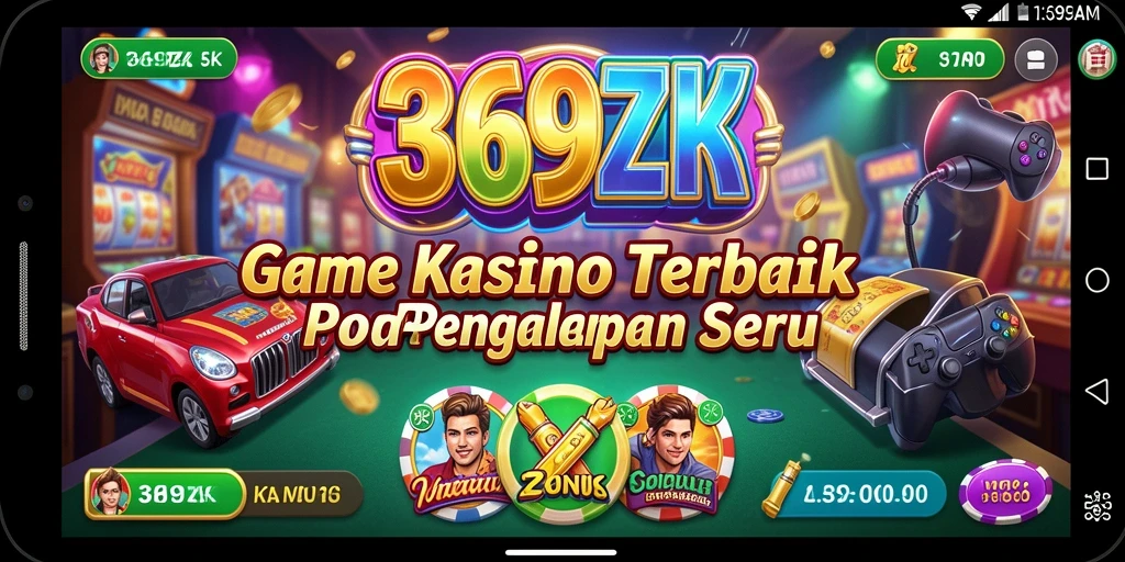 Tampilan gameplay menarik dari 369ZK yang mendebarkan.