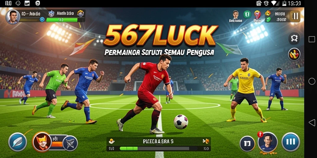 Tampilan gameplay mengesankan dan penuh aksi di 567LUCK.