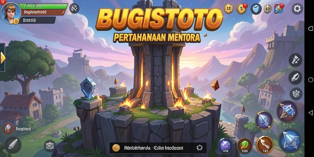 Gameplay menarik dengan berbagai menara Tower Defense.