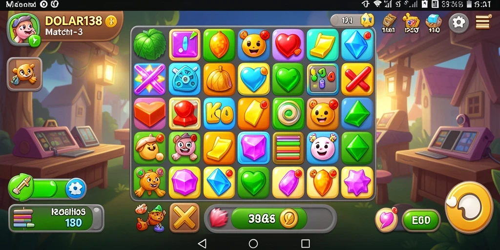 Tampilan menarik dari gameplay DOLAR138 yang penuh warna.