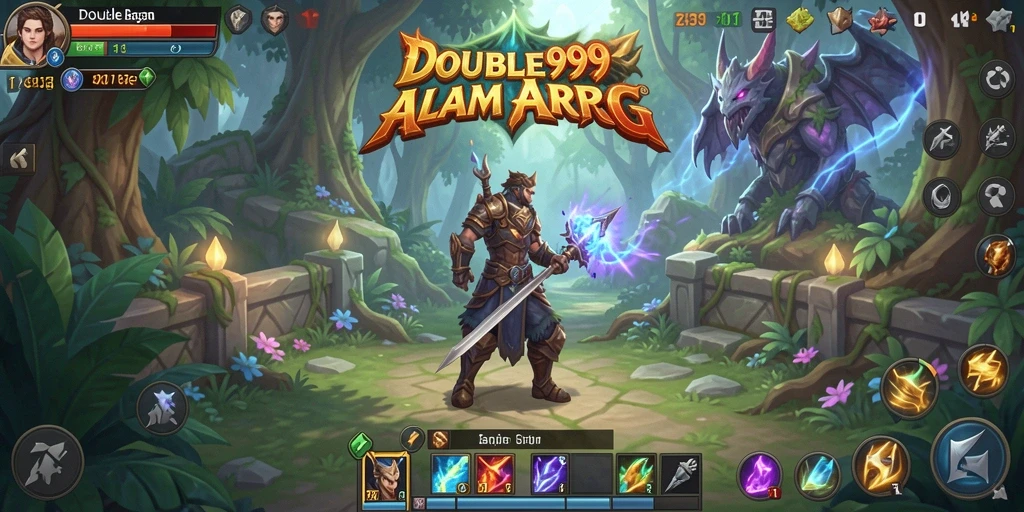 Gameplay menarik dari DOUBLE999 dengan aksi seru di dunia ARPG.