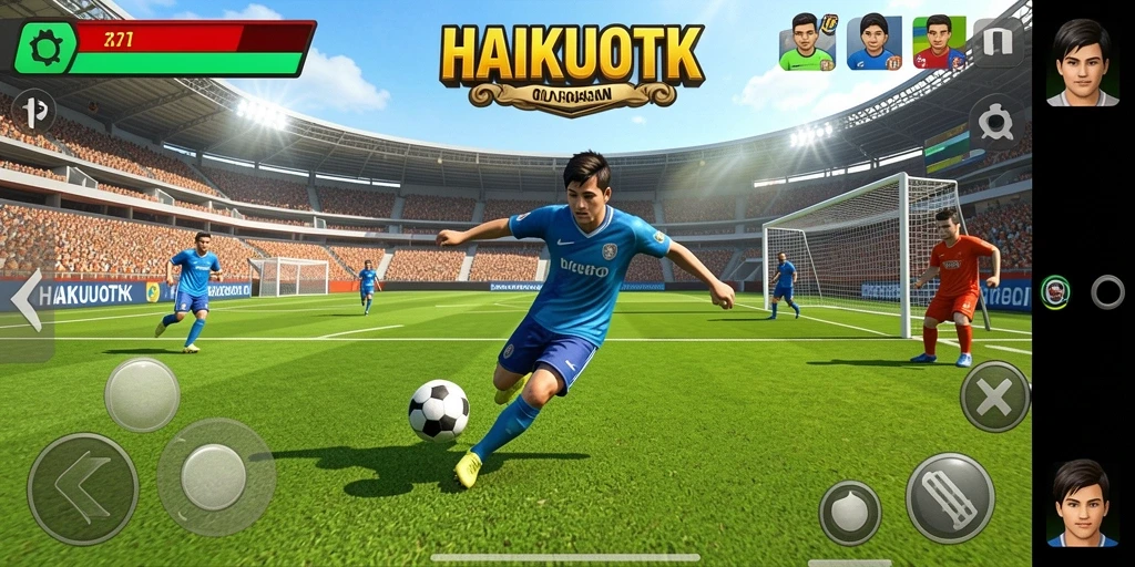 Tangkapan layar dari gameplay HAIKUOTK yang intens dan penuh aksi.