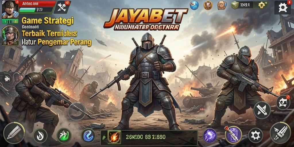 Screenshot gameplay JAYABET menampilkan aksi strategi seru.
