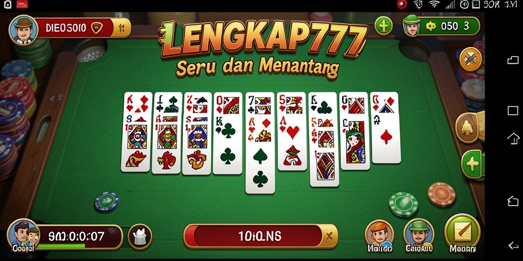Tampilan gameplay LENGKAP777 yang seru dan interaktif.