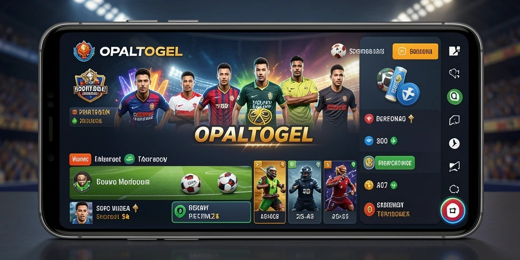Tampilan menarik dari OPALTOGEL saat melakukan taruhan olahraga.