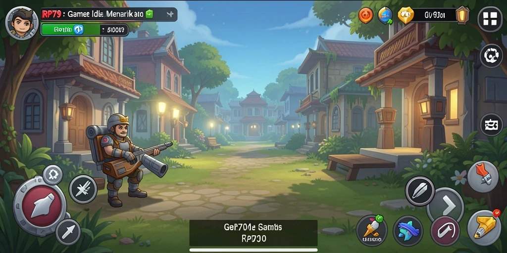 Tampilan screenshot gameplay RP79 yang menarik dan interaktif.