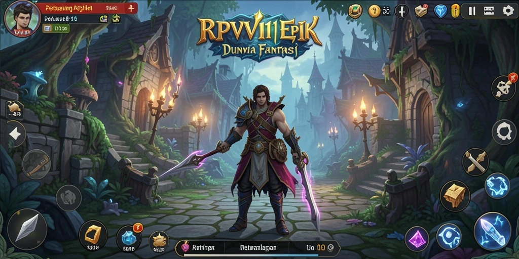 Tampilan menarik dari gameplay RPVIP1 yang penuh petualangan.