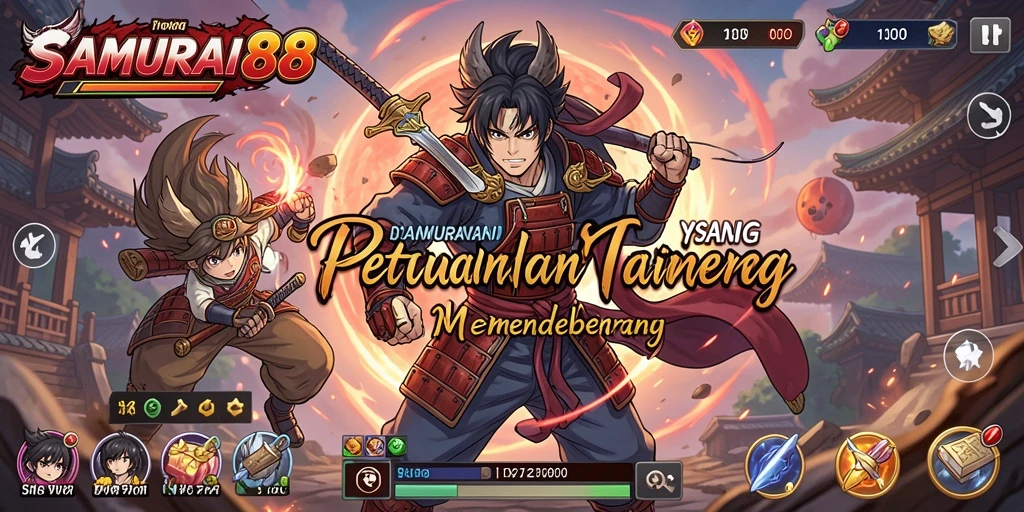 Tangkapan layar SAMURAI88 menunjukkan aksi bertarung yang mendebarkan.